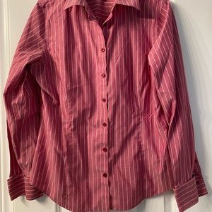 Denver Hayes furred stretch cufflink shirt